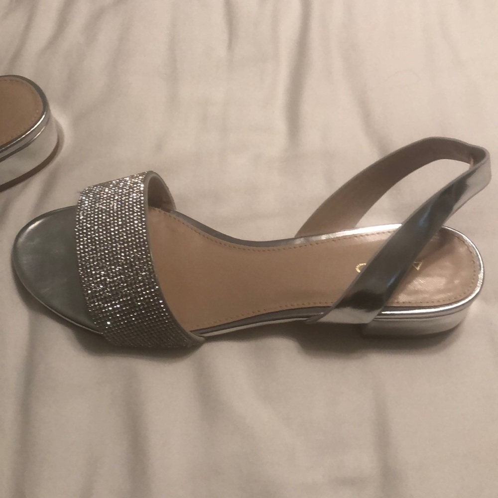 Rhinestone wedding sandals